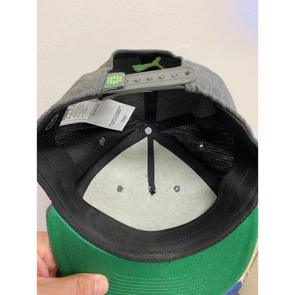 Puma Golf Hats (3) Rickie Fowler Orange Green Black One size Snapback Caps - Picture 6 of 8